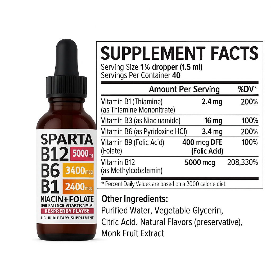 B-Complex Methylated Drops